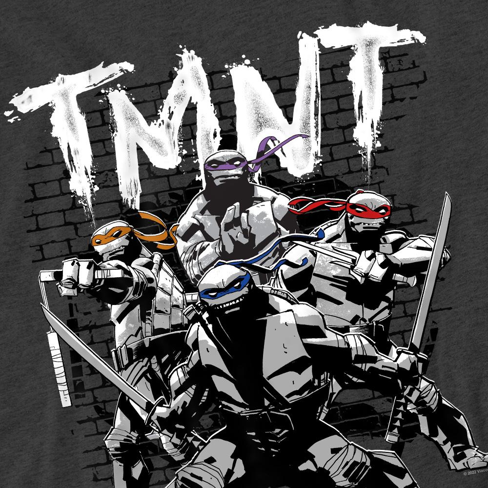 Teenage Mutant Ninja Turtles Unisex Adult TMNT Team T-Shirt