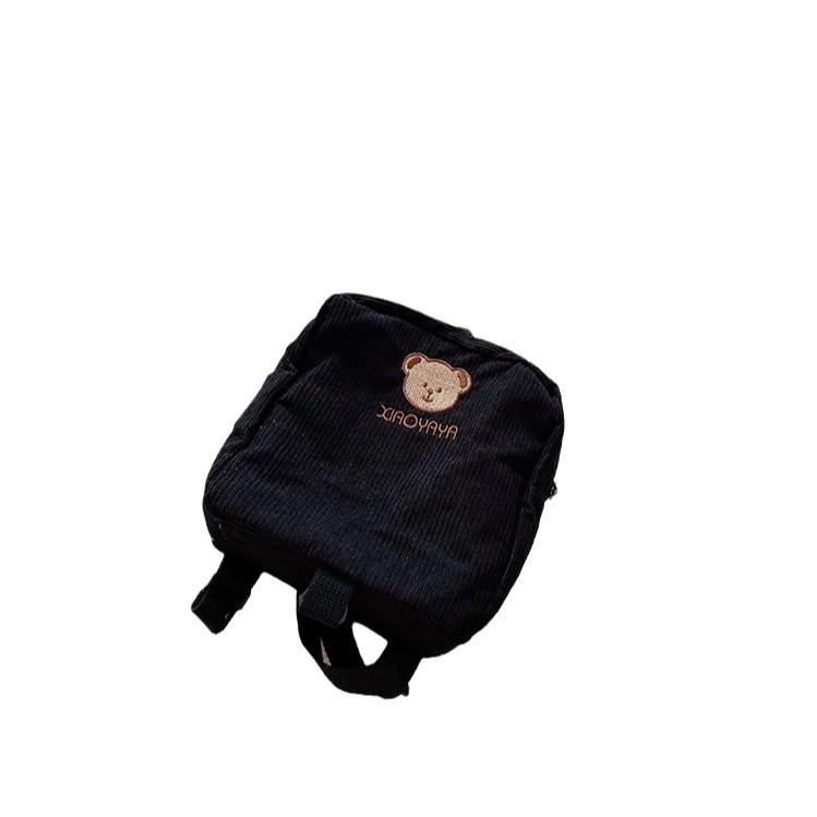 Toddler Bear Design School Backpack With Breathable Padding For Early Learning And Travel