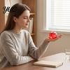 Squishy Fidget Tools for Focus Apple Stress Ball, Christmas Glitter Toy, Tactile Sensory Toys Soft Rebound Decompression Toy Kids Adults Relief