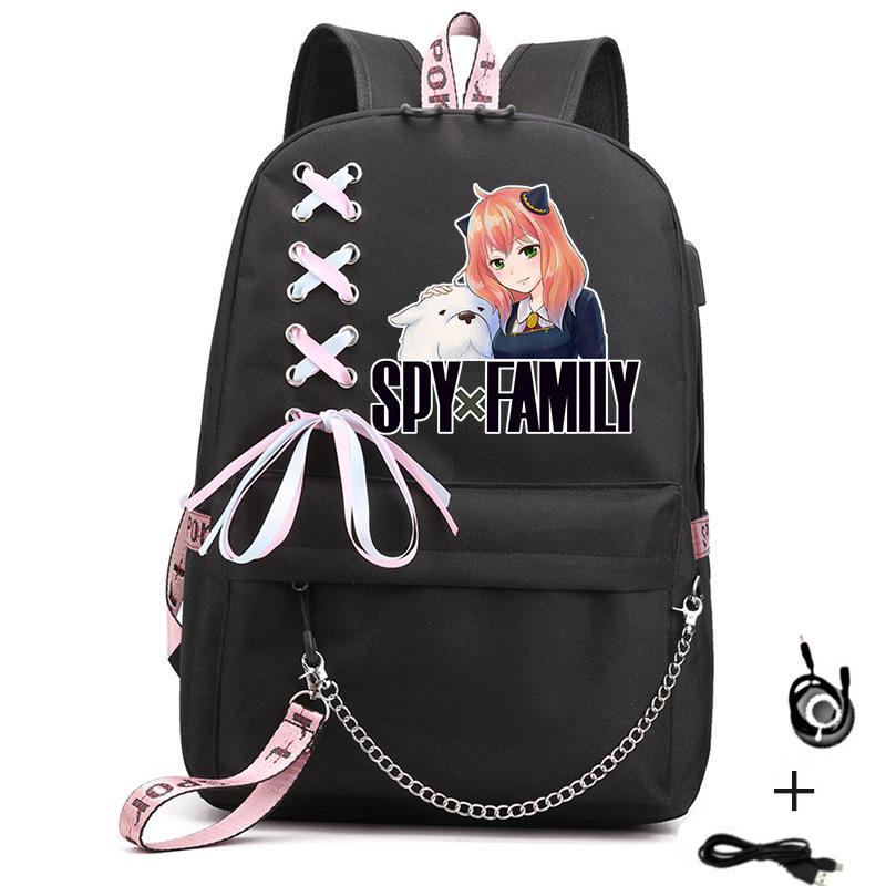 Spy Play House Anime Student School Bag Teen Girl Adult Backpack