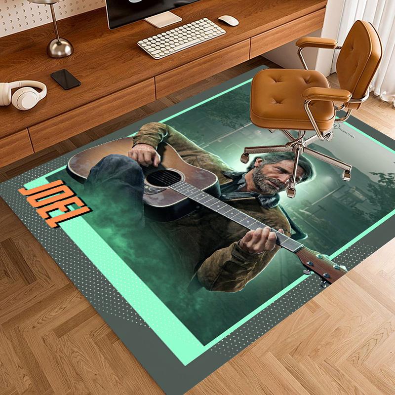 Joel Guitar Poster Carpet Home Decor Floor Mats Room Protective Pad Office Chair Cushion