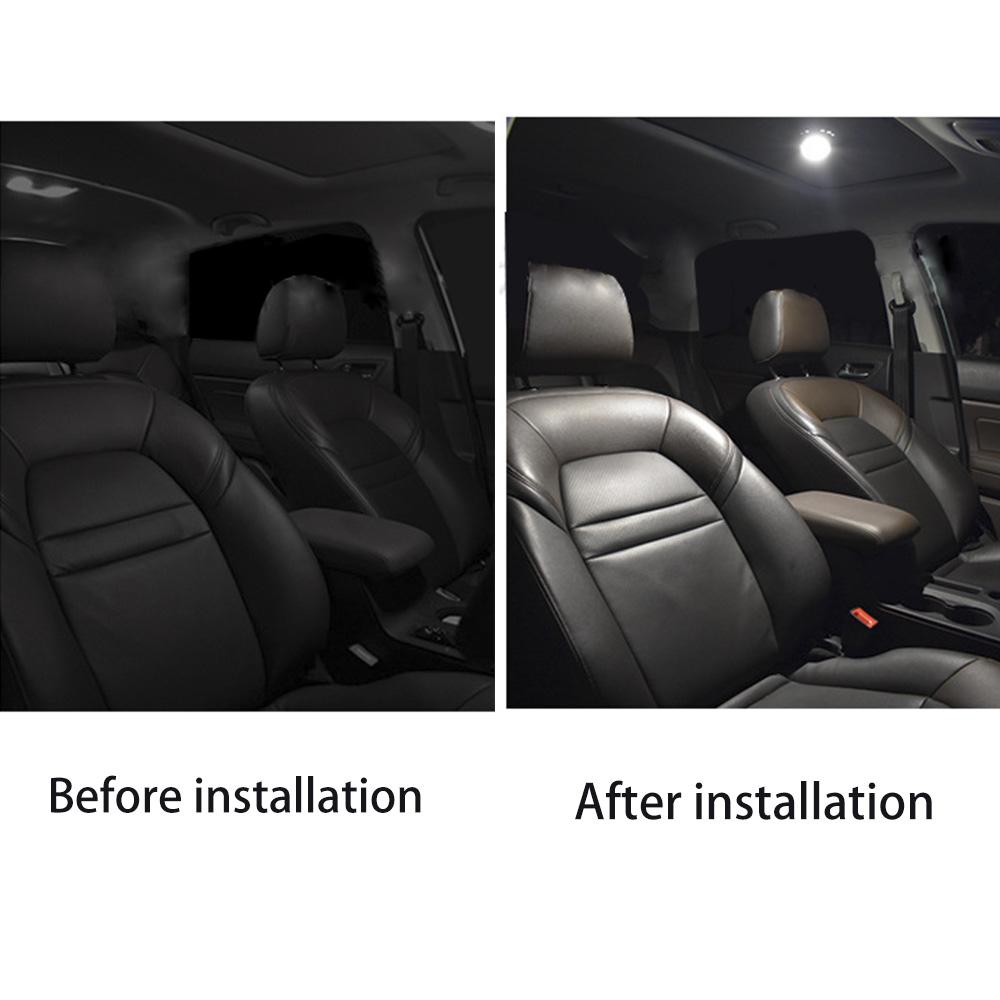 Rechargeable Car Roof USB Reading Light Ceiling Magnet Lamp Night Light