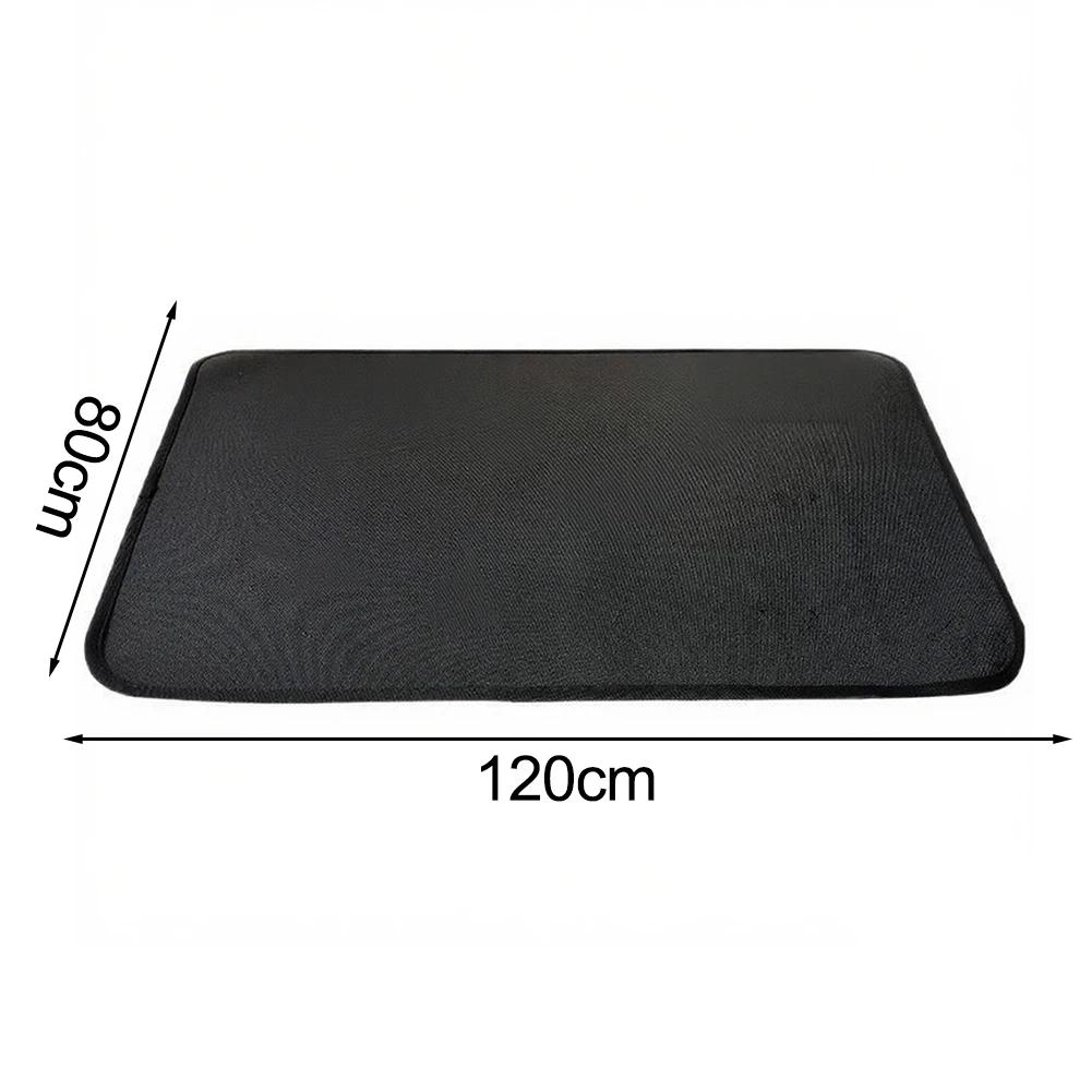 Outdoor Cooking Mat BBQ Floor Protector Barbecue Parties Easy To Clean Heat Exposure Safety Odor-Free Cooking Experience