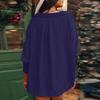 Women's Fashion V-neck Casual Long Sleeve Loose Shirt Blouse Tops Smock T-Shirt