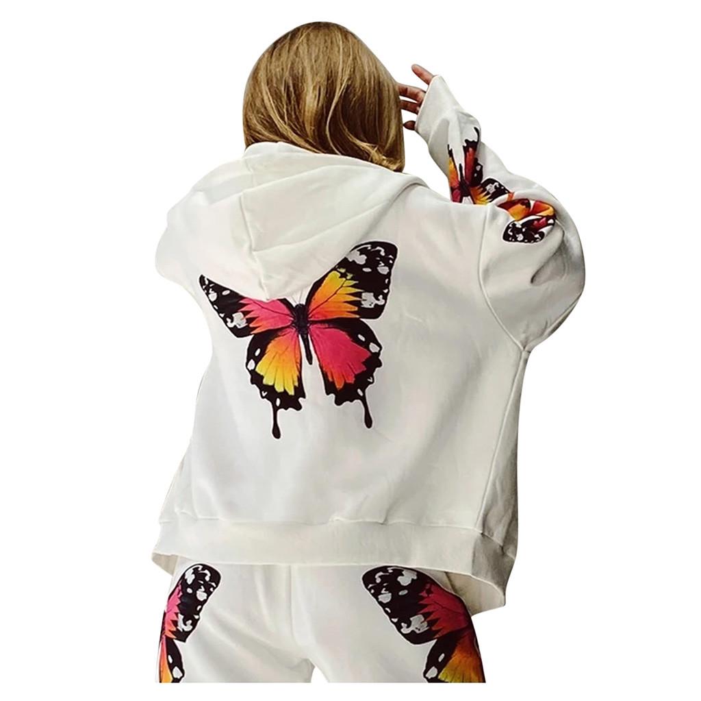 

(SU)Модный женский топ с капюшоном и карманом на молнии с длинным рукавом