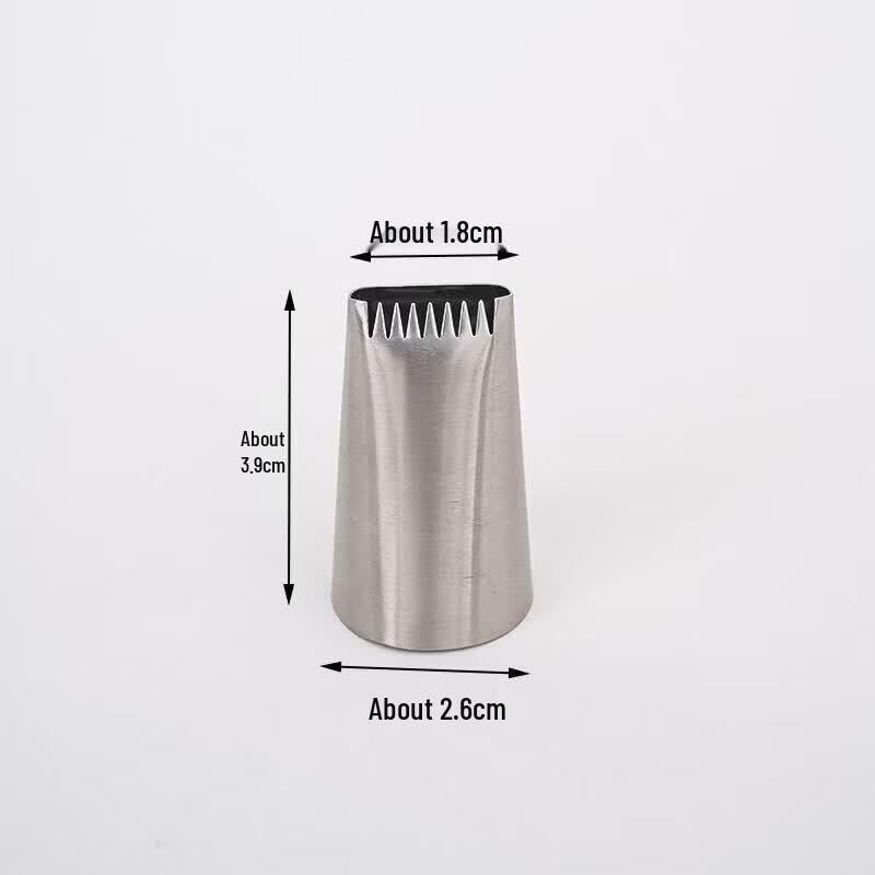 304 Stainless Steel Baking Piping Tip