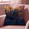 The W-Wild Robot Cushion Cover Multi-Scene Pillow Cover for Home & Car - Reversible, Soft & Durable for Daily Use