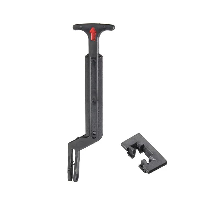 Tijă de Deblocare Capotă cu Mâner Negru și Clipsuri de Fixare 3B0823593 Pentru Modelele Volkswagen Passat B5 (1998-2004) și Bora Classic