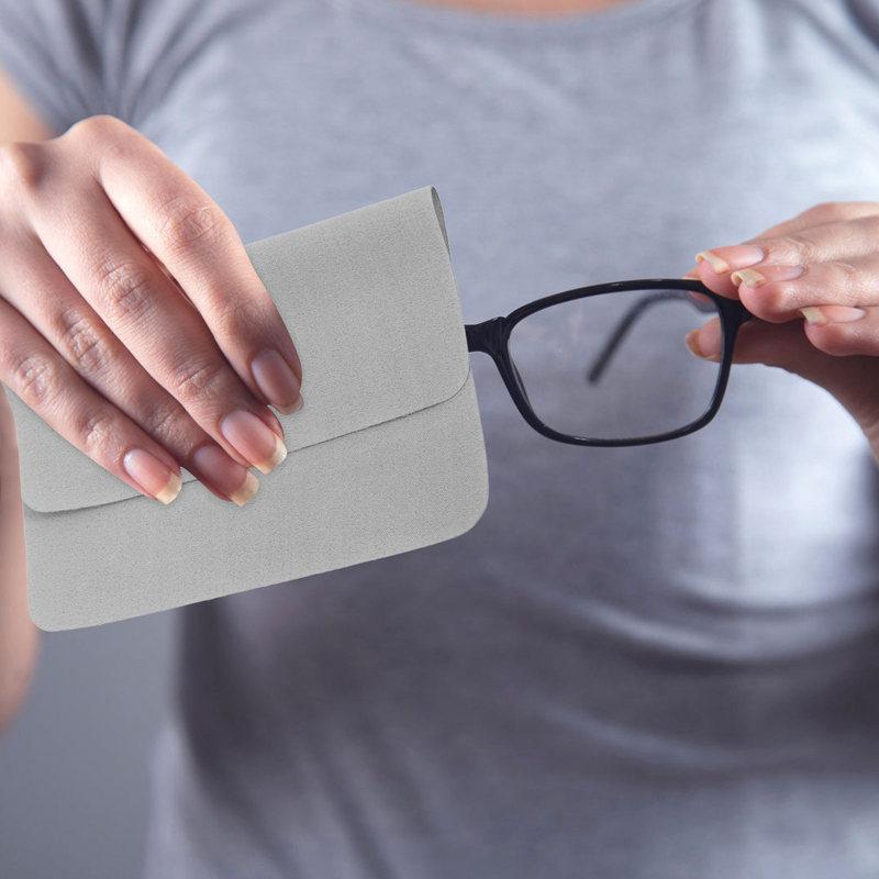 20Pcs Cleaning Cloth Glasses Jewelry Screen Cleaner Lens Wipes Eyeglass Cleaner Bulk Cleaning Cloth