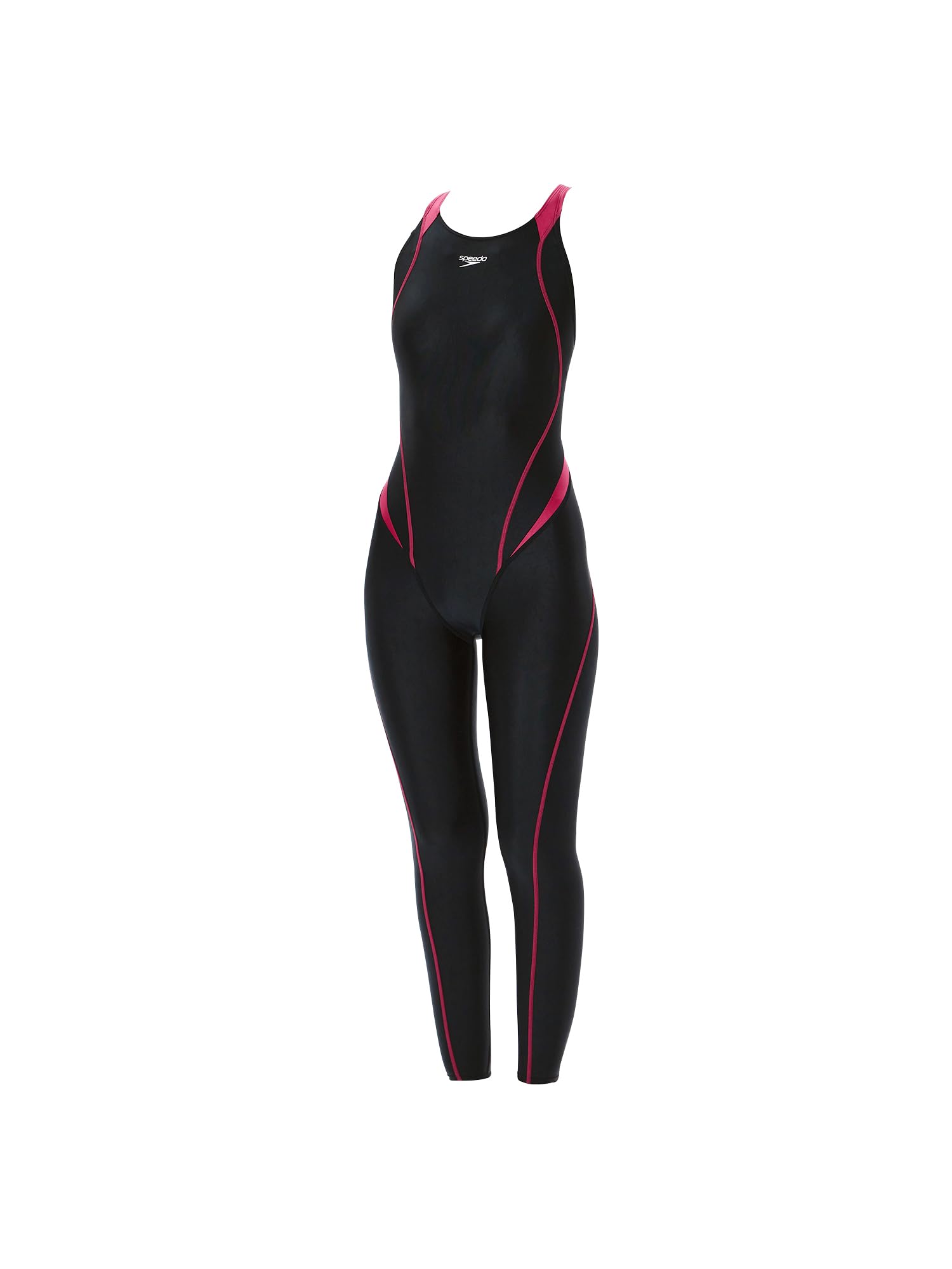 

Competitive Swimming Training Swimsuit Comfort Lap Long John Wild Cherry L [Speed] Women s