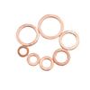 400/300/280/200/150/100Pcs O Ring Copper Washer Gasket Set M5-M14 Flat Ring Seal For Boat Crush Flat Seal Ring Sump Plug Oil Oil Drain Plugs 3