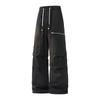 American pleated tooling men's pants summer trend youth large size men's casual trousers personalized loose pants