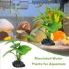 Yousheng Fish Tank Simulated Water Plants Aquarium Decoration Realistic Fish Tank Landscaping Seaweed Ornament for DIY Fish Tank Decor