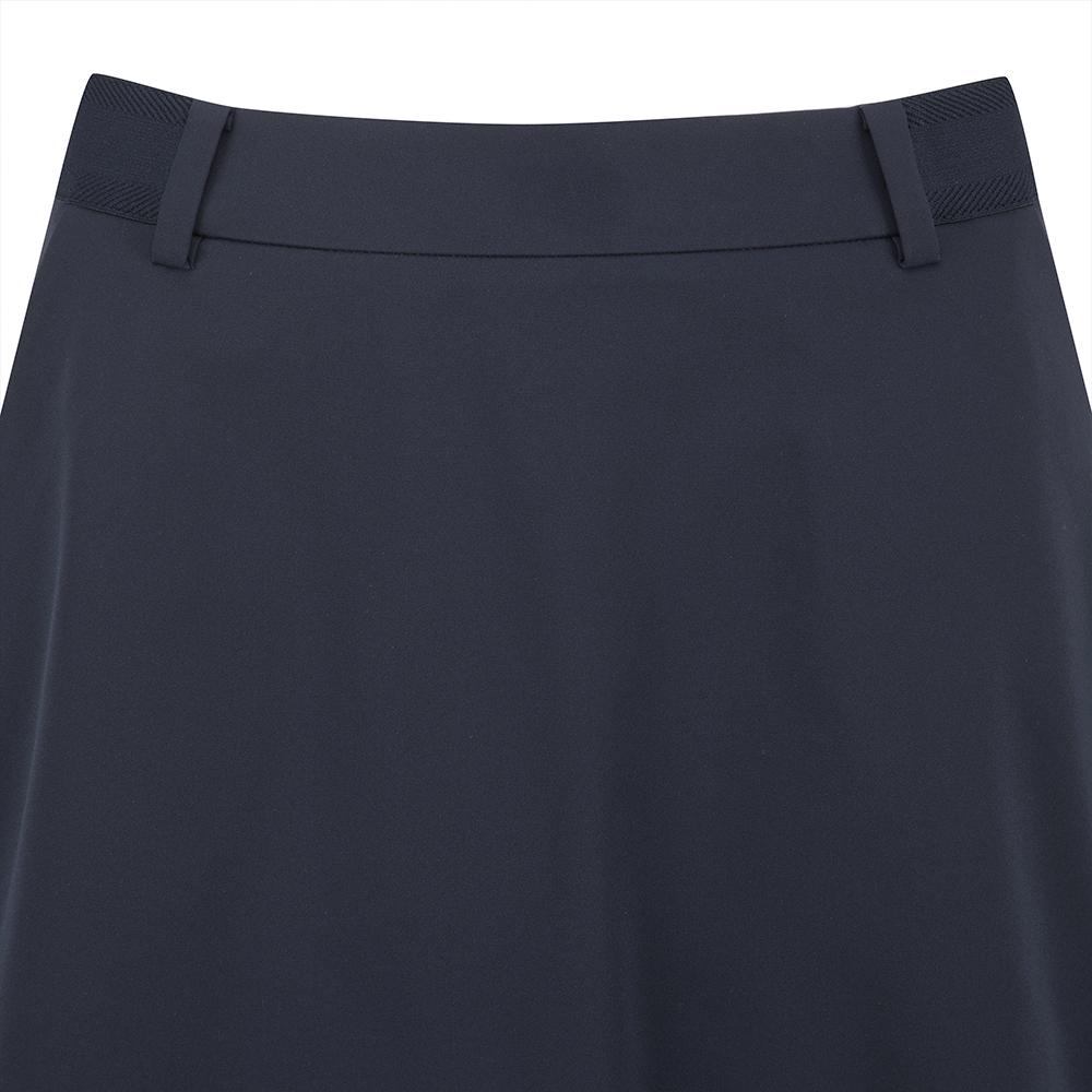 MALBON GOLF Big Logo Point Flare Skirt Navy (Woman)