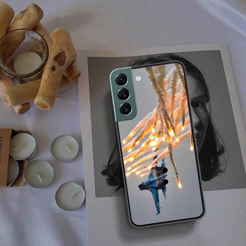 War Aircraft Phone Case For Samsung A15 A25 A35 A55 Galaxy A12 A22 A32 A52 A72 A54 A34 A24 A14 A53 A33 A23 A13 A73 A42 5G CoverW