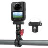 Svorka s držákem na řídítka pro kolo a motorku, Držák na trubku kola pro 360° akční kameru