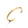 Bowknot Bangle Bracelet for Women Gold Color Stainless Steel Geometric Cuff Bangles Fashion Party Aesthetic Jewelry Gift