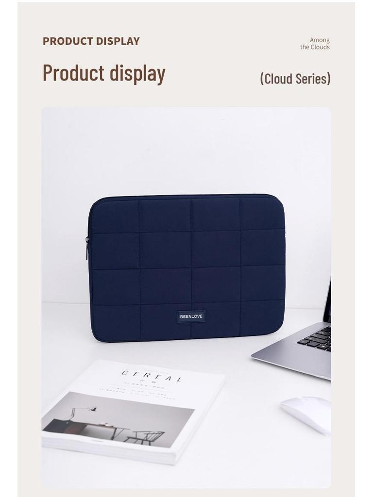 Tragbare stoßfeste 15,6-Zoll-Laptoptasche für Apple und Huawei