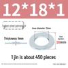 Oversized Thickened Galvanized Iron Flat Washer M2M3456810-M6