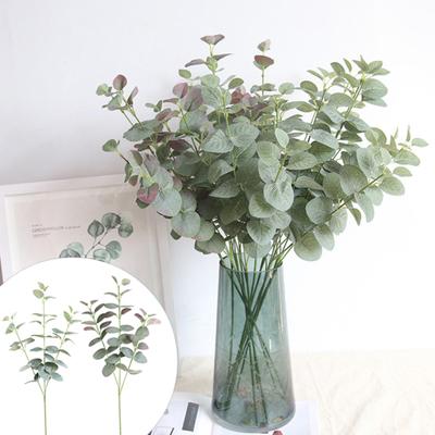 1 Stück künstliche Pflanzenblätter Eukalyptus Garten DIY Party Zuhause Hochzeit Handwerk Dekor