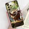 AI Shanhaijing Illustration For Samsung A41 A35 A34 A33 A32 A25 A24 A23 A21s A06 A05 A04 A03 Note 10 20 Ultra 5G Black Case