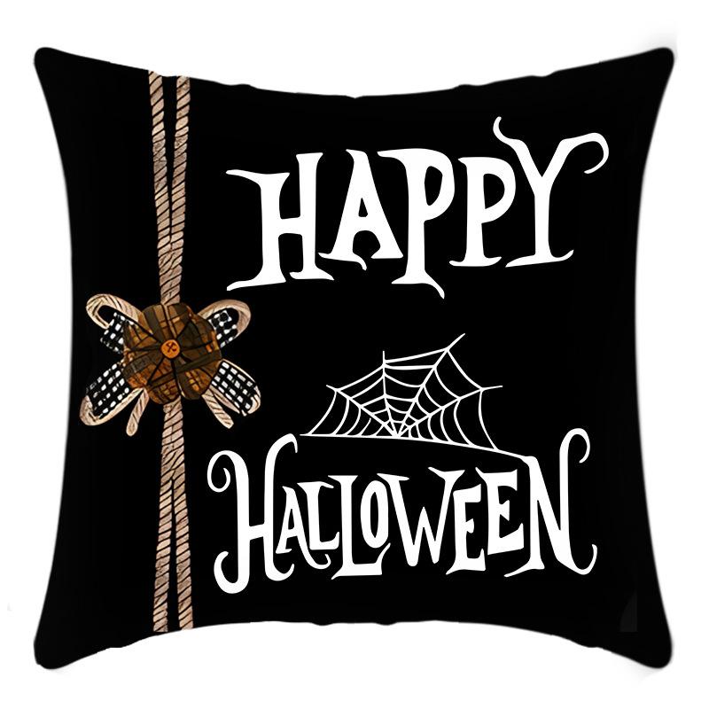 New Halloween Pillowcase Sofa Cushion Pillowcase Linen Halloween Home Decoration Cushion Pillowcase
