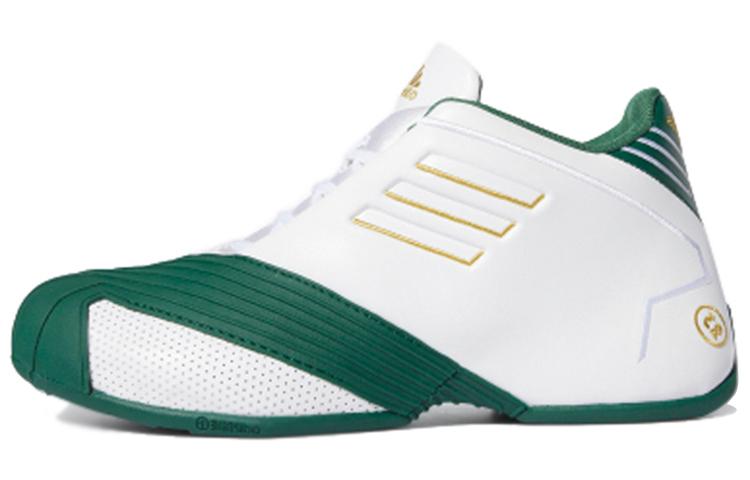 T-Mac 1 Adidas  White Team Dark Green  FW3663 44