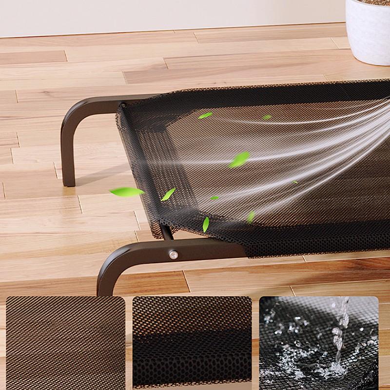 Dog Bed Moisture-proof Beds for Large Dog Sleeping Kennel Off Ground Dogs Bed for Pet Camping Mat Summer Breathable Dogs House