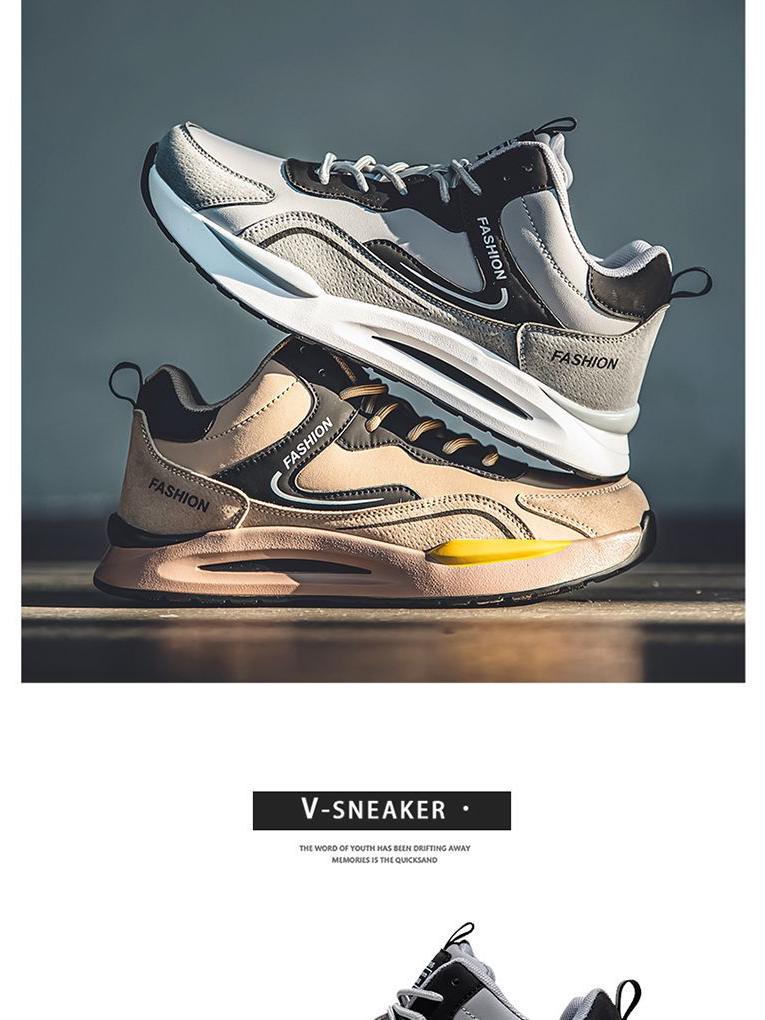 Men's Big Cotton Warm Winter Sneakers - Youth Casual Dad Shoes in Large Sizes