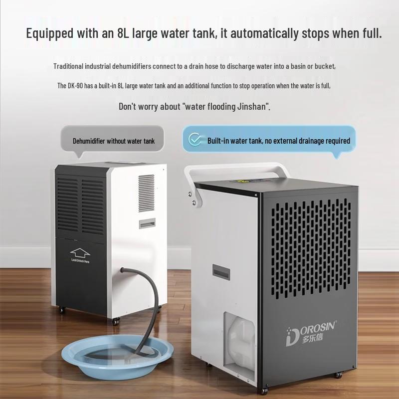 DOROSIN DK-90 Industrial Dehumidifier CN plug (adapter included)