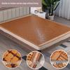 Foldable Cooling Bamboo Mahjong Mat – Summer Sleeping Mat for Single or Double Beds (1.5m or 1.8m) – Ideal for Dorms