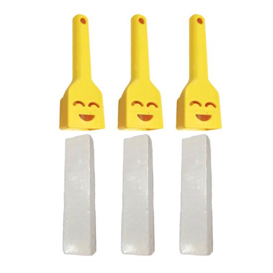 Pumice Stone Toilet Bowl Cleaner with Handle Efficiently Removes Hard Water Rings Calcium Buildup Pumice Stone Scrubber
