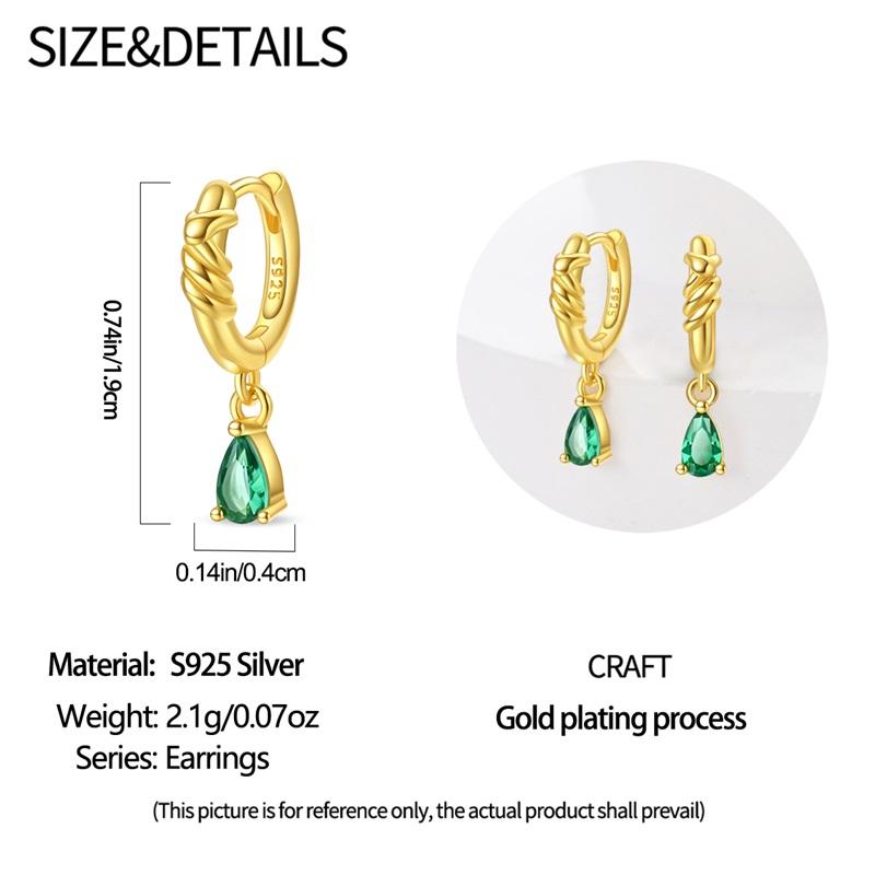 Women's Simple 925 Silver Round Earrings, Snake Design, Elegant And Luxurious, New Jewelry Temperament Girl Daily Wear Earrings