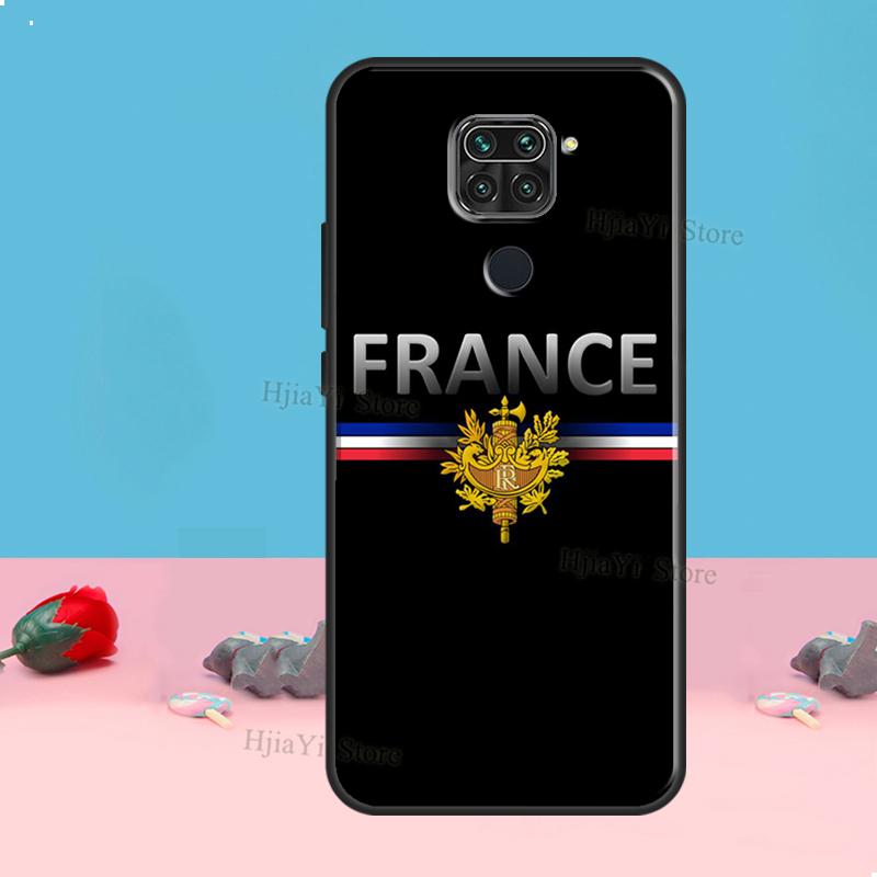 France National Flag Case For Redmi Note 8 9 10 11 12 Pro Plus 10S 11S 12S Cover For Redmi 9C 10A 10C 12C Coque