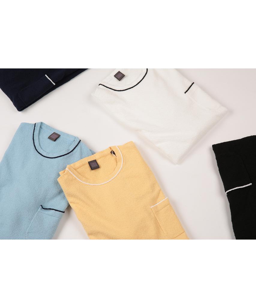 IOLO Terrik Line Half Crew Neck_Yellow