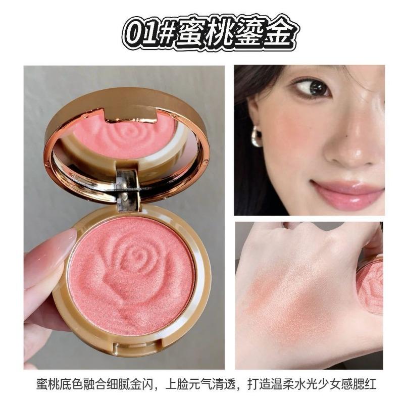 Kobeleen Volume Boosting Brightening Blush Natural Pearlescent Complexion Enhancing Blush