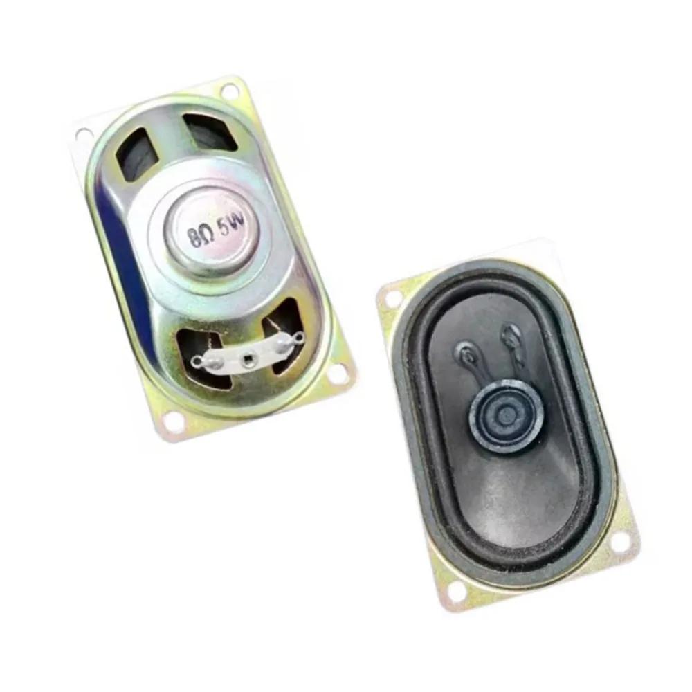 2PCS 5W 8R Horn Loud Speaker LCD Monitor/TV 3070 Small Speakers 8 ohm 5 Watt 30x70MM Thickness 17MM Loudspeaker DIY Electronic