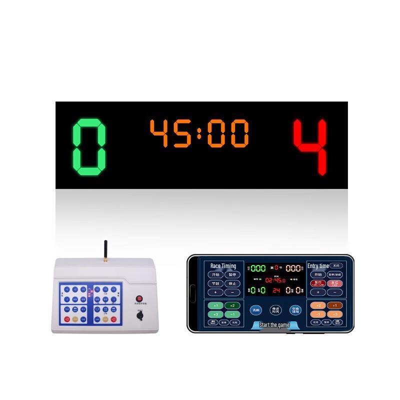 

Electronic Basketball Scoreboard with Shot Clock