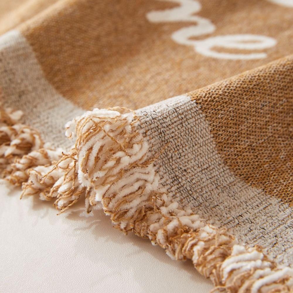 Sofaüberwurf Home Chenille Blumen Sofa Matte Tagesdecken Ganzjahres Camping Picknickdecke Bezug Sofabezug