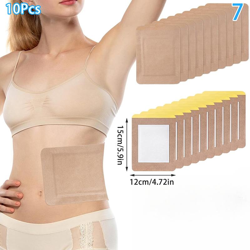 Replacement Disposable Castor Oil Pack Self-Adhesive Universal Adhesive Navel Stickers Seepage Resistant Belly Button Protectors