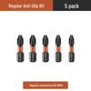 Tungsten Steel Anti-slip Phillips Screwdriver Bit Set - Super Hard, High Hardness, Strong Magnetic, for Electric and Hand Drills.