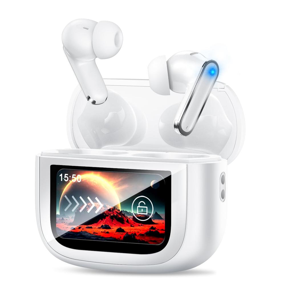 Bluetooth Wireless Earbuds First Bluetooth Bluetooth ANC ENC Noise Ambient Sound Game IPX7 Up to 50 Hours of Automatic Compatible with and Web