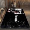 P-Pantera Rock Band Floor Mat Cheaper Anti-slip Modern Living Room Balcony Printed Bedside Mats