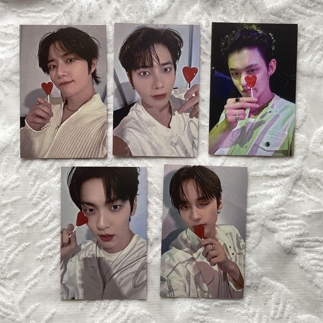 

[USED] TXT Korea Love Language Trading Cards (5 Cards)