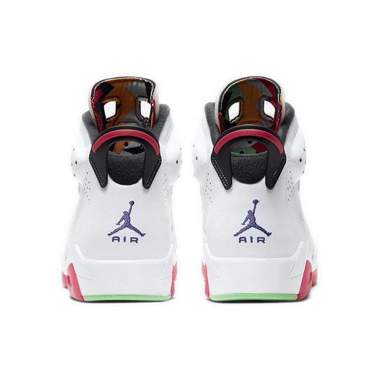 Air Jordan 6 Retro Hare Męskie Sneakersy Szare Neutralny-szary Biały CT8529-062