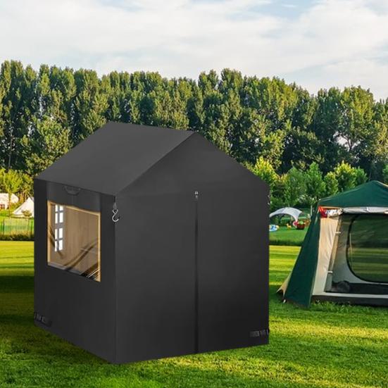 Kids Playhouse Cover with Zippers Waterproof UV Resistant Sun Protection Outdoor Playhouse Cover Protector