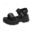 Mode Sommer Damen Sandalen 2025 Neue Atmungsaktive Freizeit Sandalen Mode Bequem Outdoor Strand Schuhe Dicksohlige Sportsandalen
