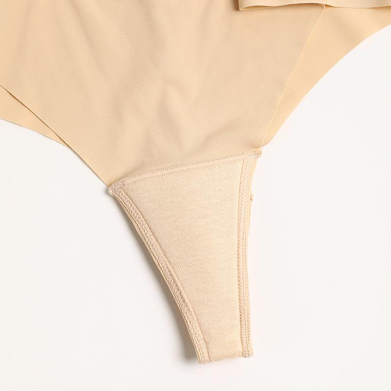 Foreign Trade Anti-camel Toe Seamless Women's Underwear High Waist Breathable Large Size Yoga Non-triangular Line Anti-embarrassment Underwear Women