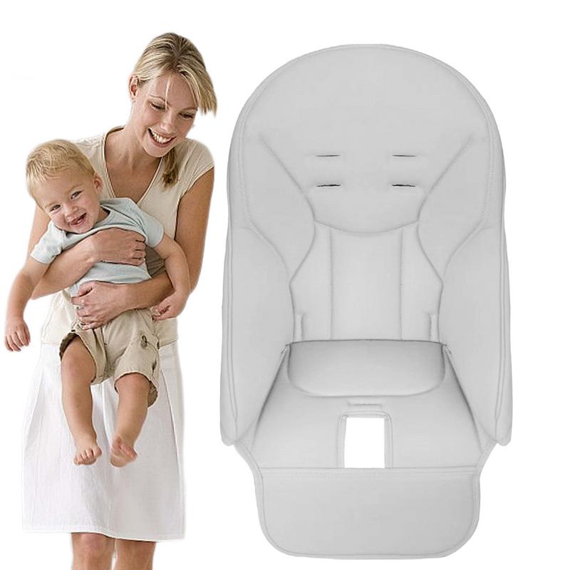 Baby Dining Chair Seat Cushion PU Leather Dining Chair Cover Child Dining Seat Case For Peg Perego For Siesta Zero3 For Baoneo