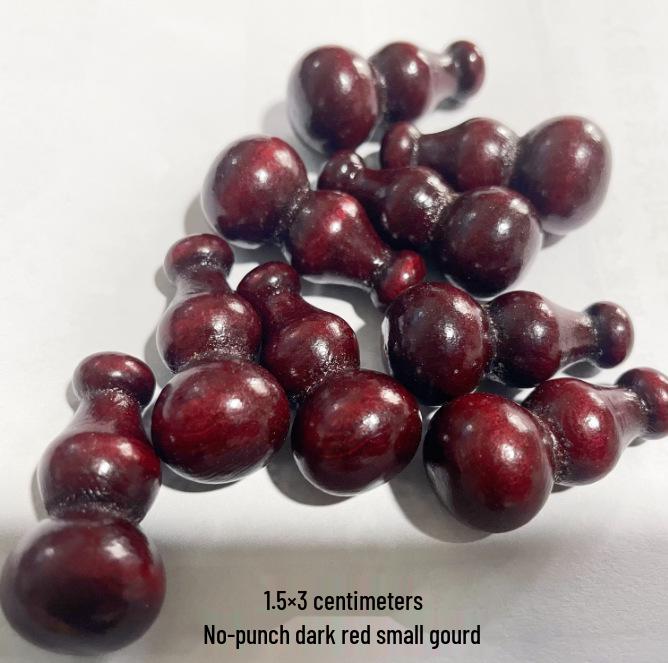 Подвески-горлянки и бусины из натурального персикового дерева для фэн-шуй, ювелирных изделий и рукоделия